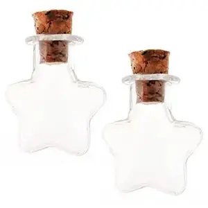 DTM Mini flacon - Etoile - 20 x 24 mm - Lot de 2Vendu parscrapmalin
