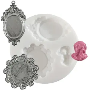 Comparateur de prix : GRAINE CREATIVE Moule en silicone (mini) - Camée et visage - DTM