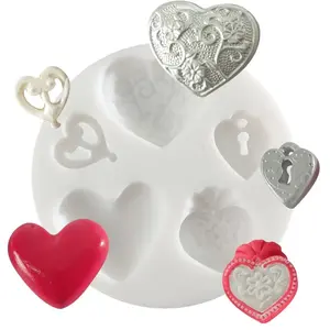 Comparateur de prix : DTM Mini Moule en Silicone - Coeurs