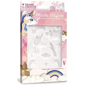 Comparateur de prix : Graine Creative Moule En Silicone 20x13 Cm Licorne