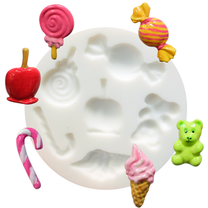 GRAINE CREATIVE Loisirs Créatifs - Moule Silicone Diamètre 7cm - Bonbons