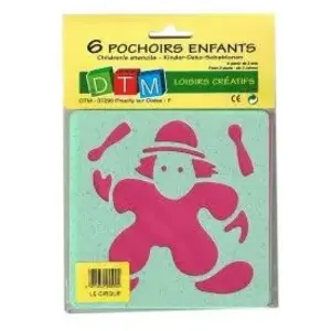 POCHOIR JEU DE 6 PIECES SC Maxicraft
