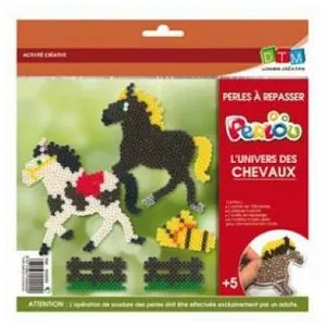 Comparateur de prix : GRAINE CREATIVE Perles à repasser Perlou - L'univers des chevaux
