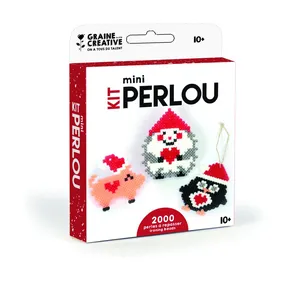 DTM Kit Mini Perlou 2000 Perles - Animaux NoelVendu parrakuten