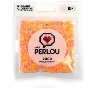 Graine Créative Sachet Mini perlou - Jaune orangeVendu paramazon