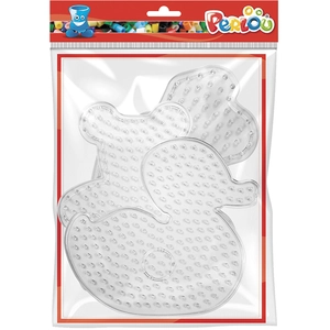 Perlou Plaque à picot XXL pour Perle à repasser 10 mm 3 pcsVendu parscrapmalin