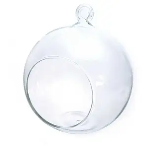 Comparateur de prix : Graine Creative Boule ouverte en verre - 12 cm