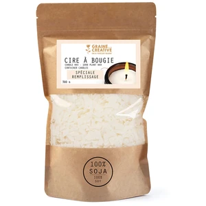 GRAINE CREATIVE ON A TOUS DU TALENT Cire Vegetale de remplissage de soja 380g