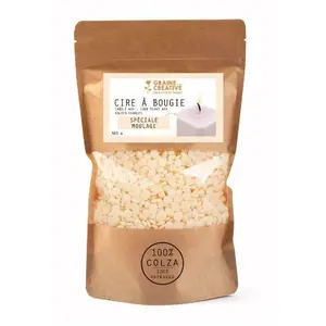 Comparateur de prix : GRAINE CREATIVE ON A TOUS DU TALENT Cire végétale de moulage - Colza - 380 g