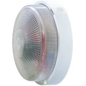 Comparateur de prix : Hublot étanche rond Ebenoid - E27 - Blanc - Polypropylene - 100 W - Extérieur