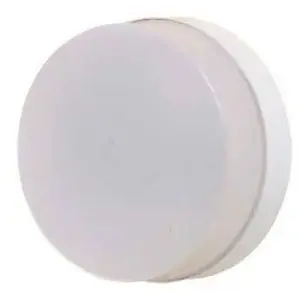 L'ebenoid - Hublot extérieur fluo 1X9W ø 250mm blanc polycarbonate lam...