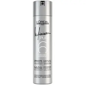 Comparateur de prix : L'Oréal Professionnel Infinium Pure Laque Fixation Extra Forte 300ml