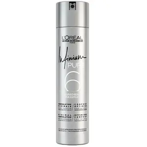 Comparateur de prix : L'Oréal Professionnel Infinium Pure Laque Fixation Forte 300ml