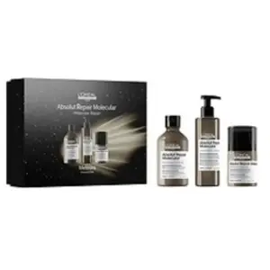 Comparateur de prix : L'Oréal Professionnel Paris Absolut Repair Molecular Trio gift set Cof...