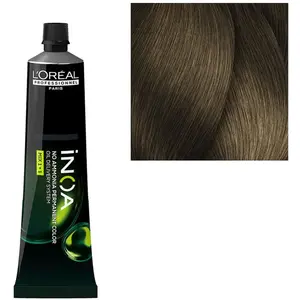 Coloration sans ammoniaque Inoa L'Oréal Professionnel Paris 7 blond fo... pas cher