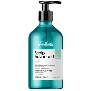 Comparateur de prix : Shampooing Dermo-Purifiant Anti Gras Scalp Advanced L'Oréal 500ml