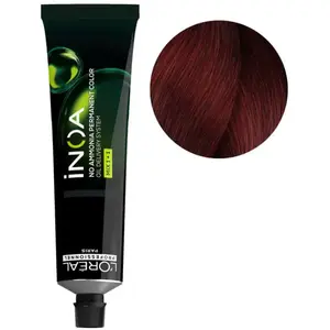 Comparateur de prix : L'Oréal Professionnel Coloration Inoa Vegan Carmilane 5.62 Châtain Clair Rouge Irisé 60ml