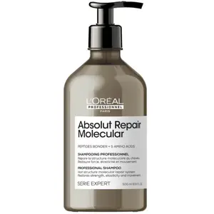 Comparateur de prix : L’Oréal Paris Shampoing Absolut Repair Molecular 500ml
