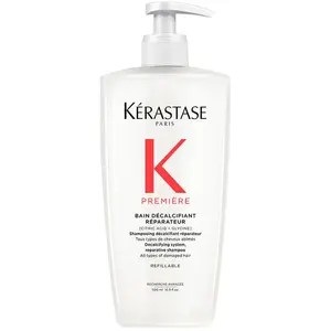 Comparateur de prix : Kérastase Premiere shampooing réparateur détartrant pour cheveux abîmés 500 ml