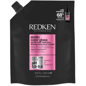 Comparateur de prix : Recharge Shampoing Acidic Color Gloss Redken 500ml