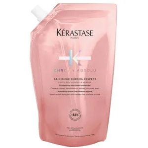 Comparateur de prix : KERASTASE Kérastase Éco-recharge Chroma Absolu Bain Riche Chroma Respect 500ml