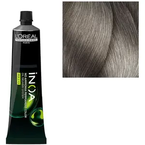 Comparateur de prix : Tube Coloration Inoa 8.1 Blond Clair Cendré L'oréal 60 Ml