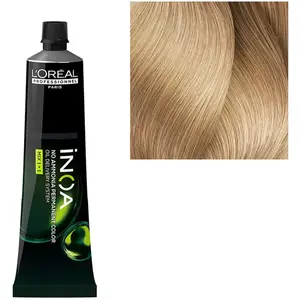 Coloration sans ammoniaque Inoa L'Oréal Professionnel Paris 10 blond t... pas cher