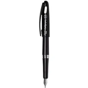 Stylo plume - PENTEL - Tradio Calligraphy - Pointe 1,8 mm - Noir - Large pas cher