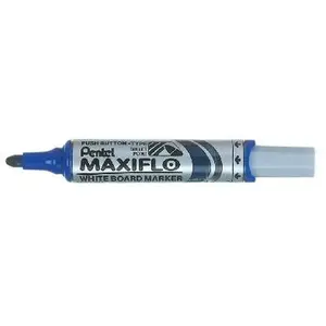 Comparateur de prix : Pentel Lot de 5 Marqueurs pour tableau blanc MAXIFLO MWL5M Bleu