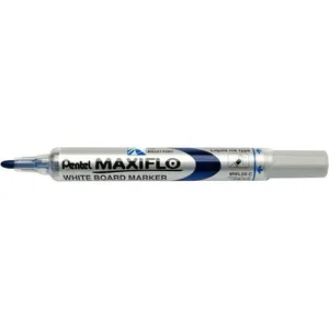Comparateur de prix : Pentel Marqueur effaçable Maxiflo corps plastique pointe conique 1,2 mm bleu