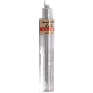Comparateur de prix : Pentel - Mines Pentel 0,5 H - Etui De 12