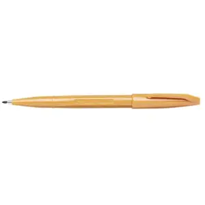 Comparateur de prix : Pentel S520 Sign Pen Stylo feutre à pointe fibre fine acrylique Ocre