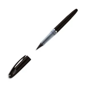 Comparateur de prix : Pentel Pentel Stylo Feutre À Plume Rechargeable Encre Liquide Noire Corps Noir Mat Tradio Trj 50