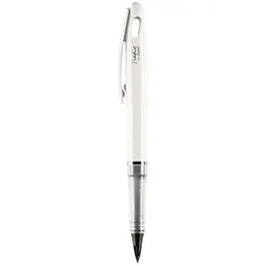 Pentel Tradio Feutre plume Corps blanc vernis Encre Noire pas cher