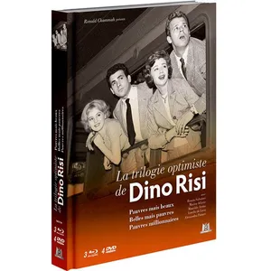 M6 Interactions Trilogie optimiste de Dino Risi Beaux + Belles Pauvres millionnaires [Blu-Ray] pas cher