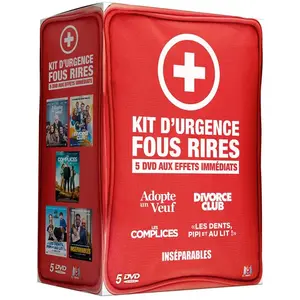 Comparateur de prix : SND Kit d'urgence Fous rires - Coffret 5 films aux Effets immédiats DVD