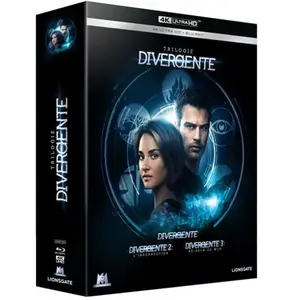 Comparateur de prix : M6 Interactions Divergente L'Intégrale de la trilogie Blu-ray 4K Ultra HD