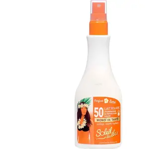 Lait protecteur en spray SPF 50 - Monoï - Parfum des îles - 150 ml