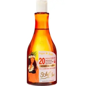 Huile sèche protectrice SPF 20 - Parfum des îles - 150 ml pas cher