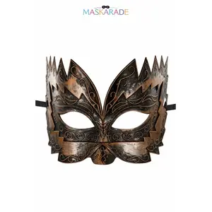 Maskarade Masque semi-rigide cuivré Don Giovanni pas cher