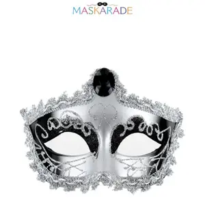 Maskarade Masque Nozze Di Figaro Gris - Couleur:Gris pas cher