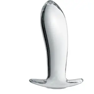 Glossy Toys Plug anal en verre Glossy N°20 TransparentVendu parespaceplaisir