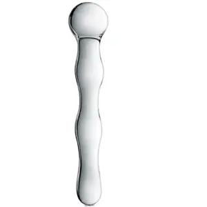 Glossy Toys Dildo en verre ondulé Glossy N°10Vendu parespaceplaisir
