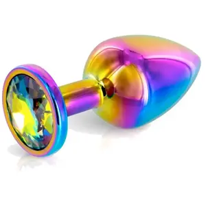 Hidden Eden Plug Anal Bijou XS Aluminium Rainbow pas cher