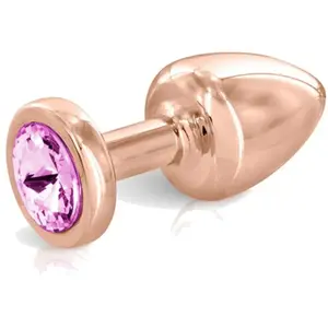 Plug Anal Bijou XS Aluminium Pink Angel