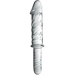 Gode en Verre avec Poignée Glossy N°12Vendu parespaceplaisir
