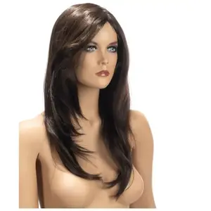 World Wigs Perruque Châtain Longue avec Dégradé sur les Pointes pas cher