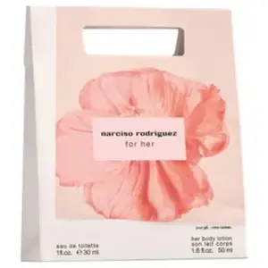 Narciso Rodriguez for her for her EdT 30ML + for her Body Lotion 50ml ... pas cher