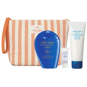 SHISEIDO Coffret cadeau - Shiseido Sun Protection Pouch Set 150ml / 75ml / 5ml pas cher