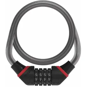 Zefal Antivol velo spiral a combinaison k-traz c6 code diam 12mm l 1,80m
